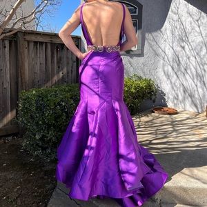 a beautiful MacDuggal gown! this dress is perfect for a special occasion!